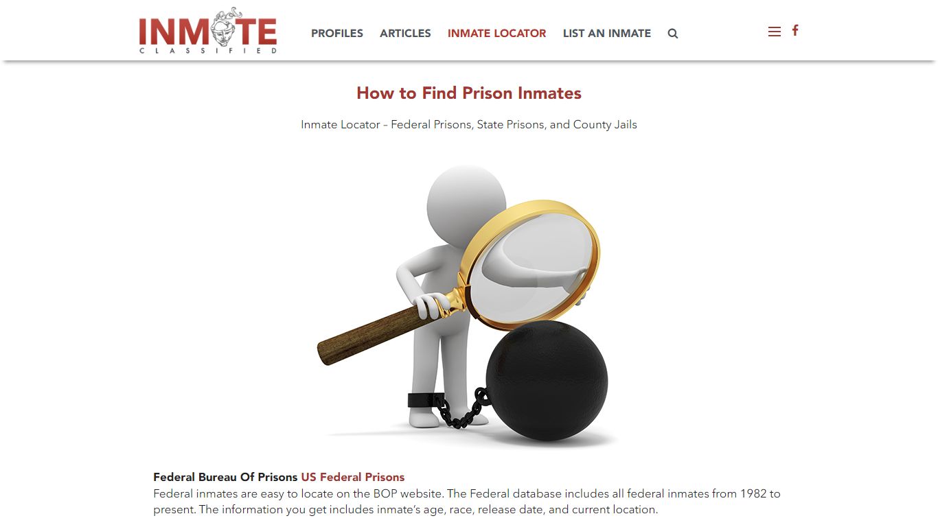 How to Find Prison Inmates - Inmate Locator